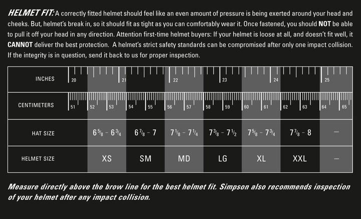 Simpson Outlaw Bandit Helmet - Matte Black