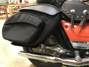Leather Pros Retro Series V3 FXR Saddlebags - Ballistic Nylon
