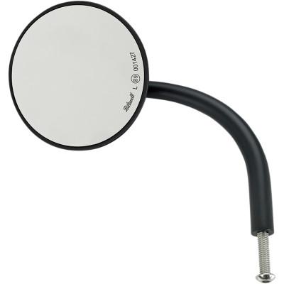 Matte Black Large Round Mirror - Handlebars & Controls - Biltwell (4598812901453)