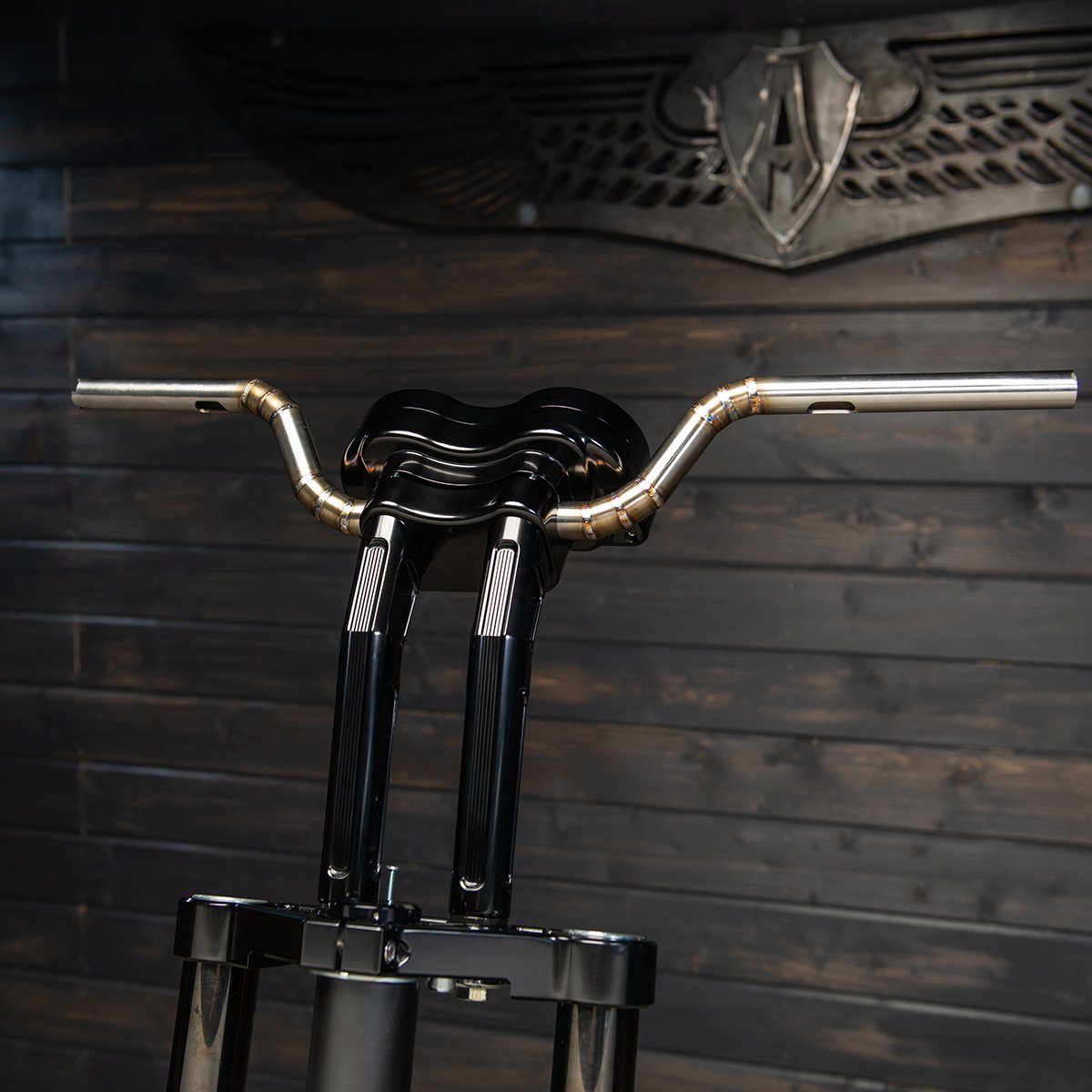 Arlen Ness Method Kickback Risers W/ Integrated Gauge Housing - 10 ...