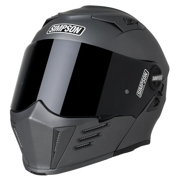 Simpson Mod Bandit Helmet - Flat Alloy