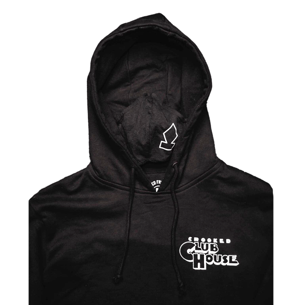 Crooked Clubhouse Mask Up Pullover Hoodie