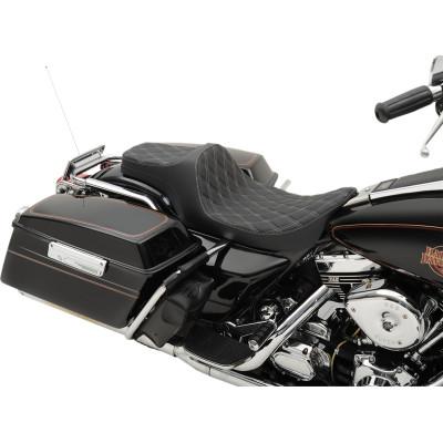 Predator Iii Seat - Drag Specialties Seats - Softail 18-Newer (4598890496077)