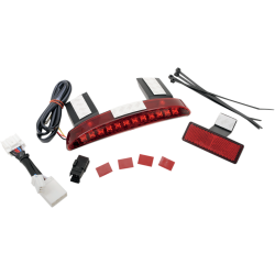 Red Lens Led Running Light/Brake Light Assembly - Drag Specialties - Taillight (4598657908813)
