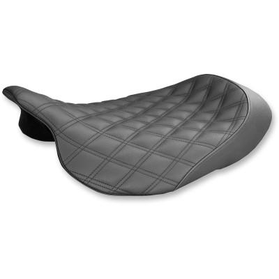 Renegade Lattice Stitched Solo Seat - Saddlemen - Seats & Sissy Bars - Touring (4598907863117)