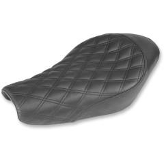 Renegade Lattice Stitch Solo Seat - Saddlemen - Seats & Sissy Bars - Sportster (4598901047373)