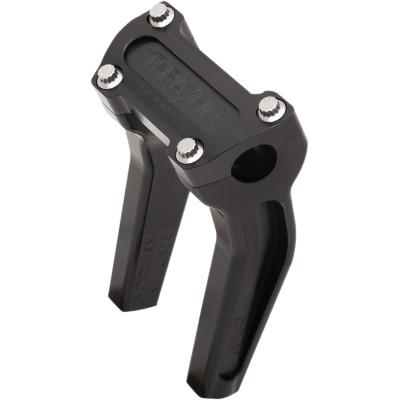 6.5" Pullback Riser Kit Black - Thrashin Supply Co. - Handlebars & Controls - Risers & Top Clamps (4598816800845)