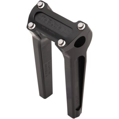 8" Straight Riser Kit Black - Thrashin Supply Co. - Handlebars & Controls - Risers & Top Clamps (4598817292365)
