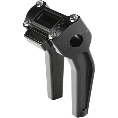 6.5" Pullback Riser Kit Black - Thrashin Supply Co. - Handlebars & Controls - Risers & Top Clamps (4598816931917)