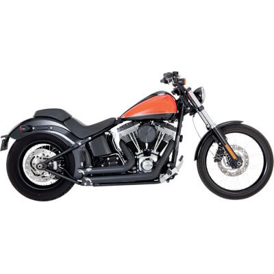 Shortshots Staggered Exhaust Systems - Vance & Hines - Exhaust - Softail 86-17 (4598721609805)