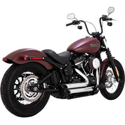 Shortshots Staggered Exhaust Systems - Vance & Hines - Exhaust - Softail 18-Newer (4598718660685)
