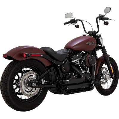Shortshots Staggered Exhaust Systems - Vance & Hines - Exhaust - Softail 18-Newer (4598718726221)