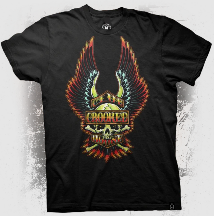 Crooked Clubhouse Wings T-Shirt