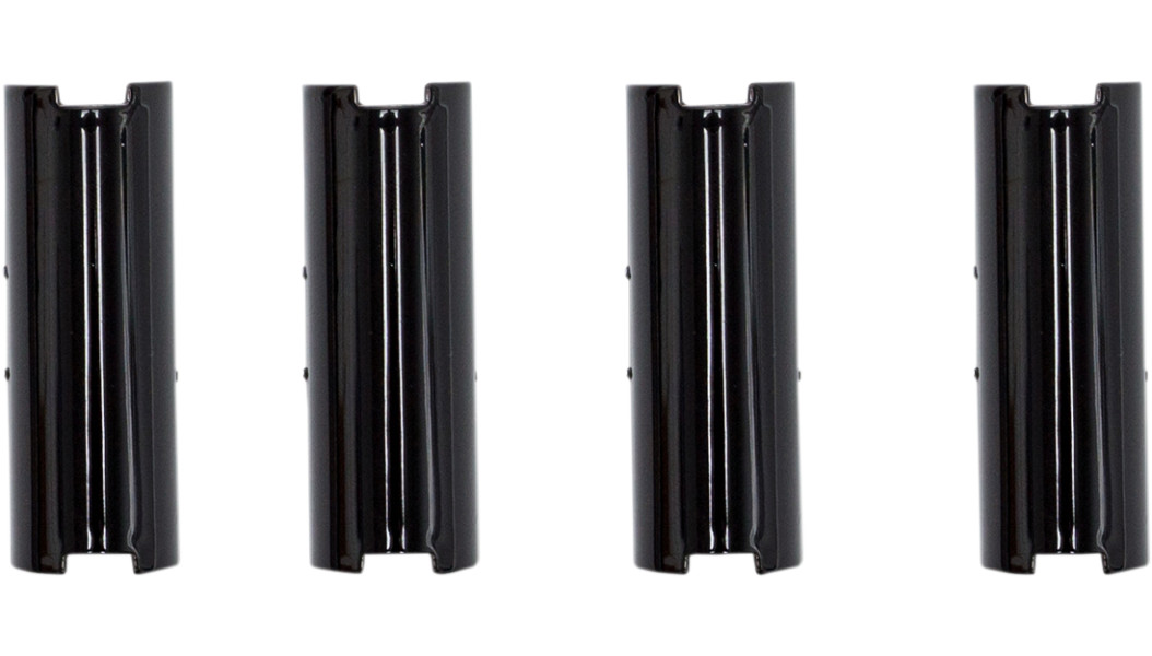 S&S Gloss Black Pushrod Tube Keepers for Twin Cam