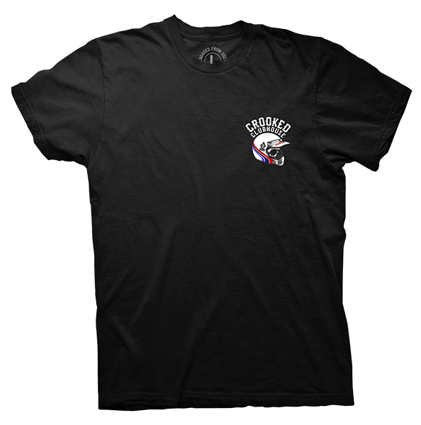 Crooked Clubhouse Moto Headgarb T-Shirt