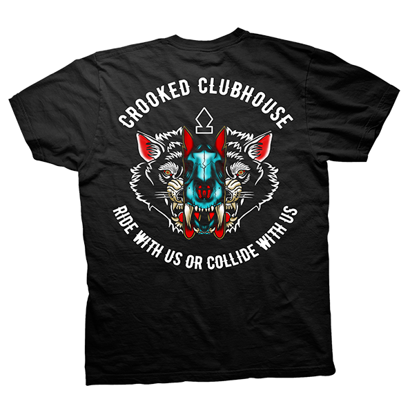 Crooked Clubhouse Ride With Us T-Shirt