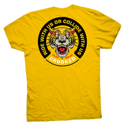 Crooked Clubhouse Tiger King T-Shirt - Yellow
