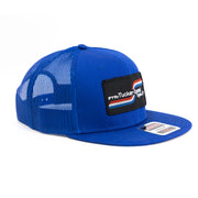 Tucker Speed Swoosh Patch Trucker Hat - Blue/Blue