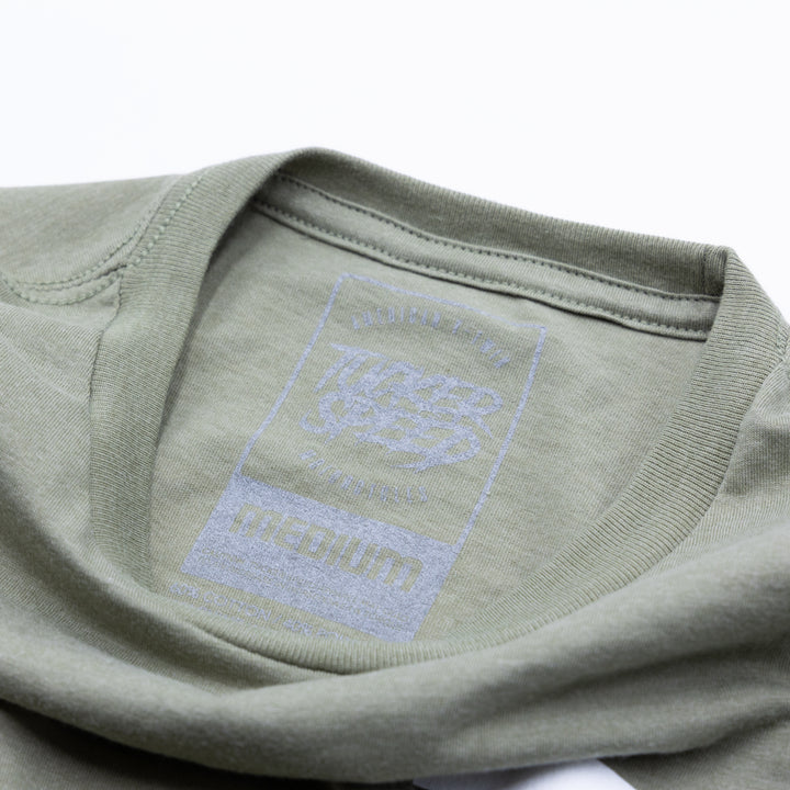 Tucker Speed Flag T-Shirt - Olive