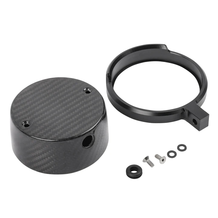 Thrashin Supply Softail Gauge Relocation - Black