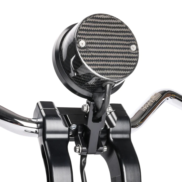 Thrashin Supply Softail Gauge Relocation - Black