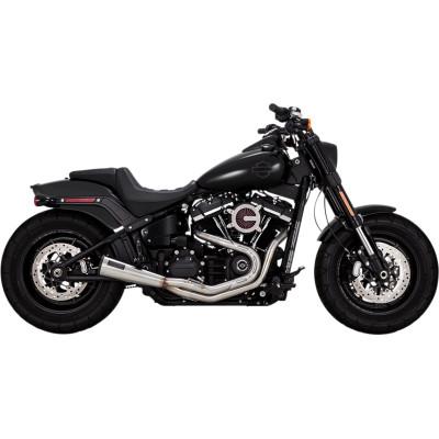 Upsweep 2-Into-1 Exhaust System - Vance & Hines - Exhaust - Softail 18-Newer (4598719021133)
