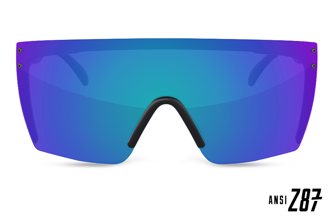 Heatwave Visual Lazer Face Sunglasses: Galaxy (4758689185869)