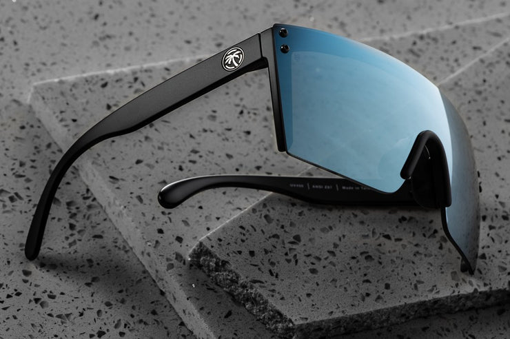 Heatwave Visual Lazer Face Sunglasses: Arctic Chrome – Tucker Speed