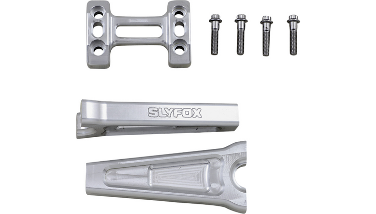 SLYFOX 6" Risers - Straight - Raw