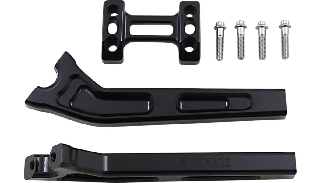 SLYFOX 10" Risers - 1.5" Pullback - Black