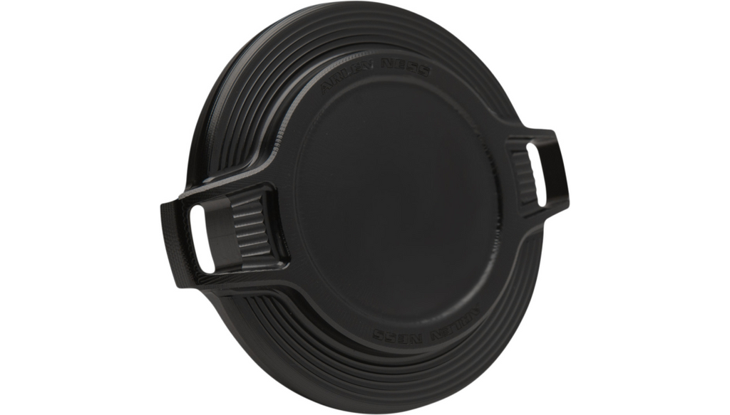 Arlen Ness Bar Gas Cap - Black Anodized - 96-20 Big Twin, 96-20 XL