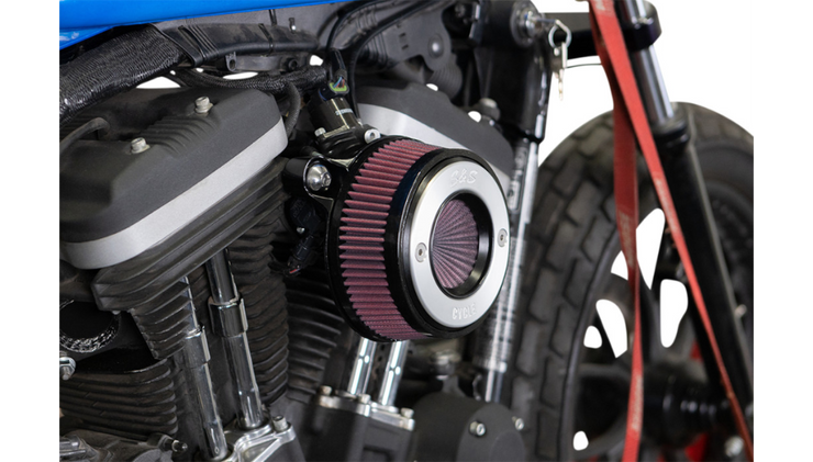S&S Cycle Air Stinger Stealth Air Cleaner Kit - W/ S&S Ring Cover - 07-20 XL