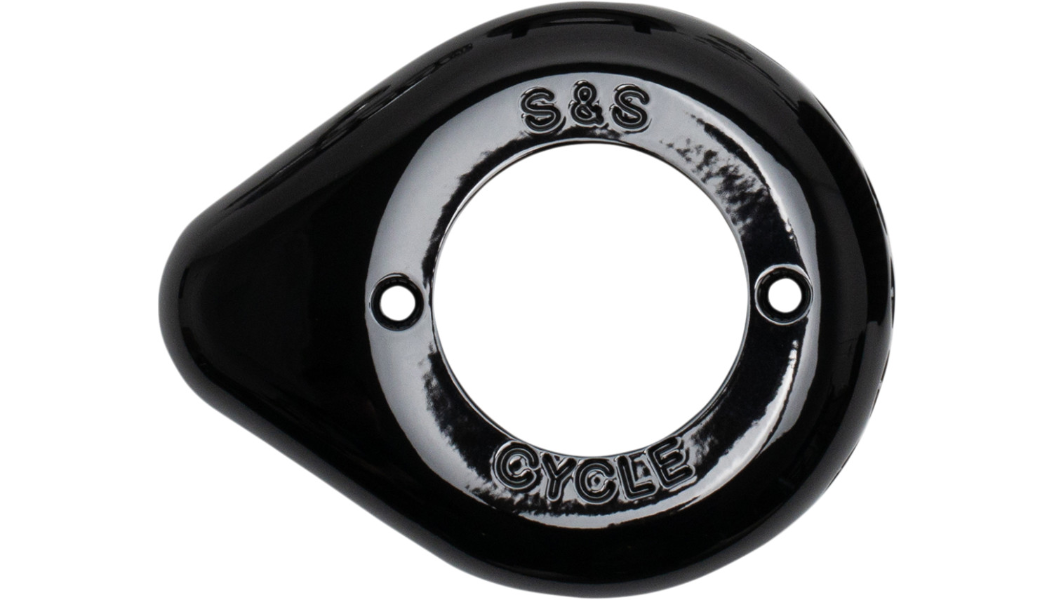 S&S Cycle Air Stinger Gloss Black Teardrop Cover