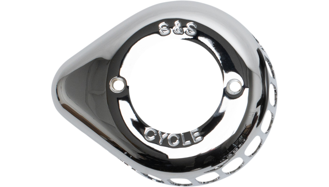 S&S Cycle Air Stinger Chrome Teardrop Cover