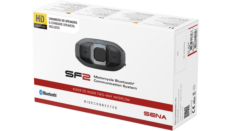 Sena SF2 Bluetooth Communication System With Dual Speakers