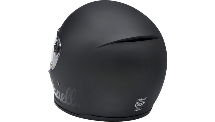 Biltwell Lane Splitter Helmet - Flat Black Factory