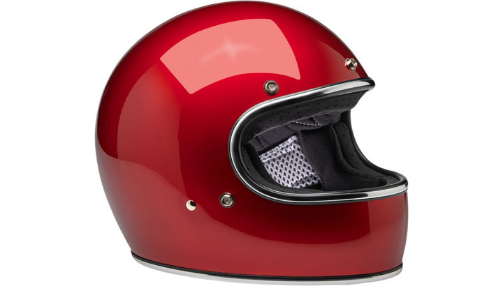Biltwell Gringo Helmet - Metallic Cherry Red