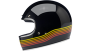 Biltwell Gringo Helmet - Gloss Black Spectrum