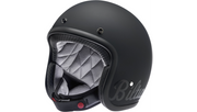 Biltwell Bonanza Helmet - Flat Black Factory