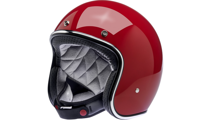 Biltwell Bonanza Helmet - Gloss Blood Red