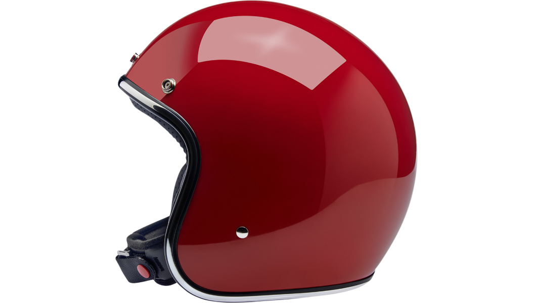 Biltwell Bonanza Helmet - Gloss Blood Red