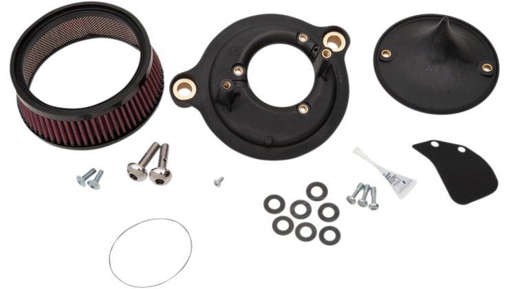 S&S Cycle Super Stock Stealth Air Cleaner Kit - Fits 17-20 M8
