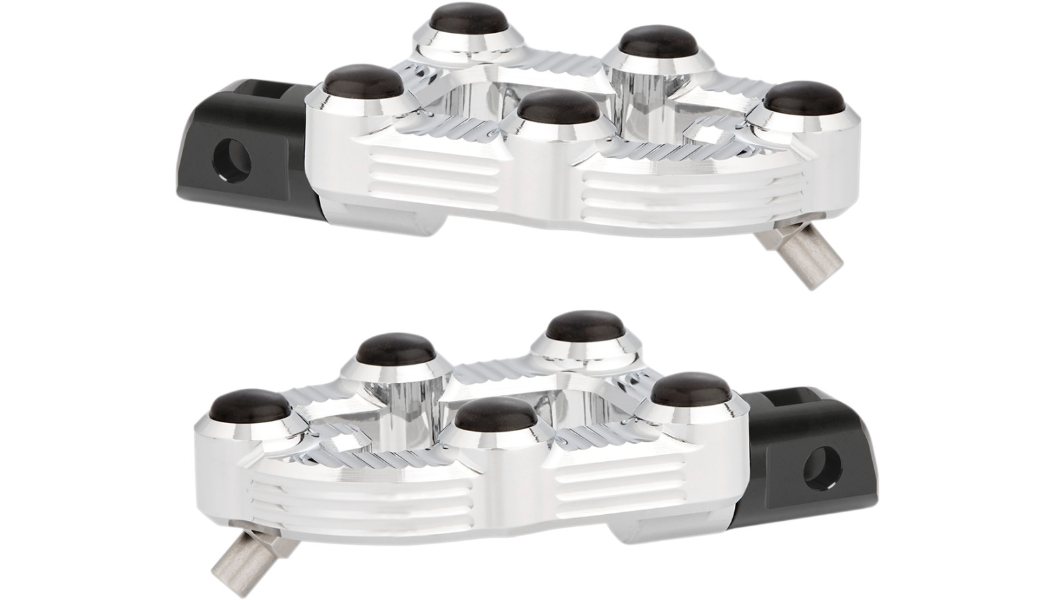 Arlen Ness MX Driver Footpegs - Chrome