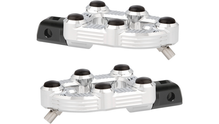 Arlen Ness MX Driver Footpegs - Chrome