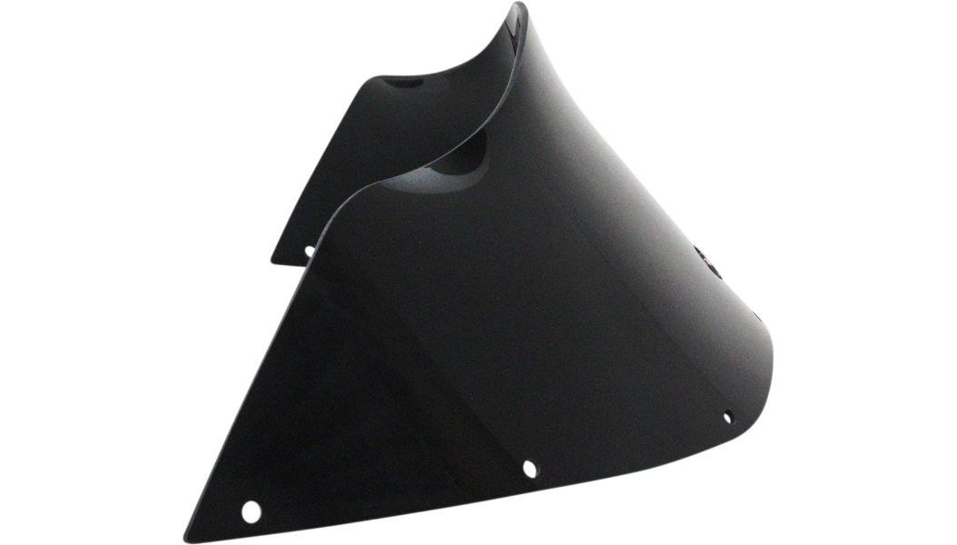 Klock Werks Flare Windshield - 9" - Black - For 83-93 FXRP Sport Models