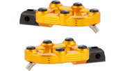 Arlen Ness MX Driver Footpegs - Gold Anodized