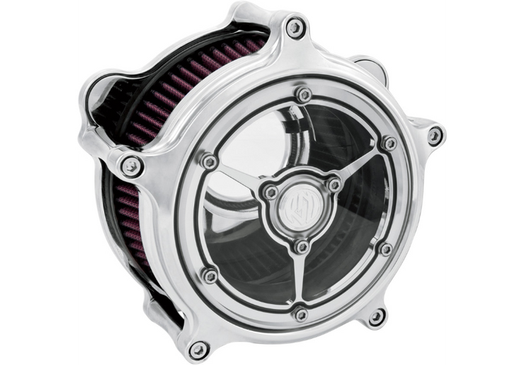 RSD Clarity Air Cleaner - Chrome - Fits 17-20 Touring, 18-20 Softail Models