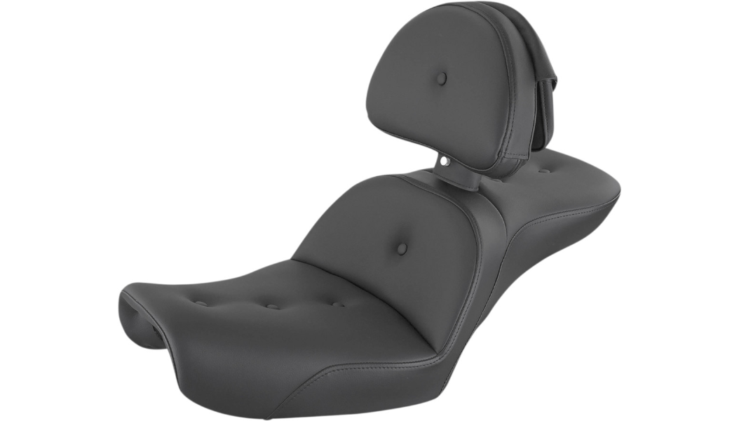 Saddlemen Explorer RS Seat - W/ Back Rest - Fits 96-03 FXD (Except FXDWG)