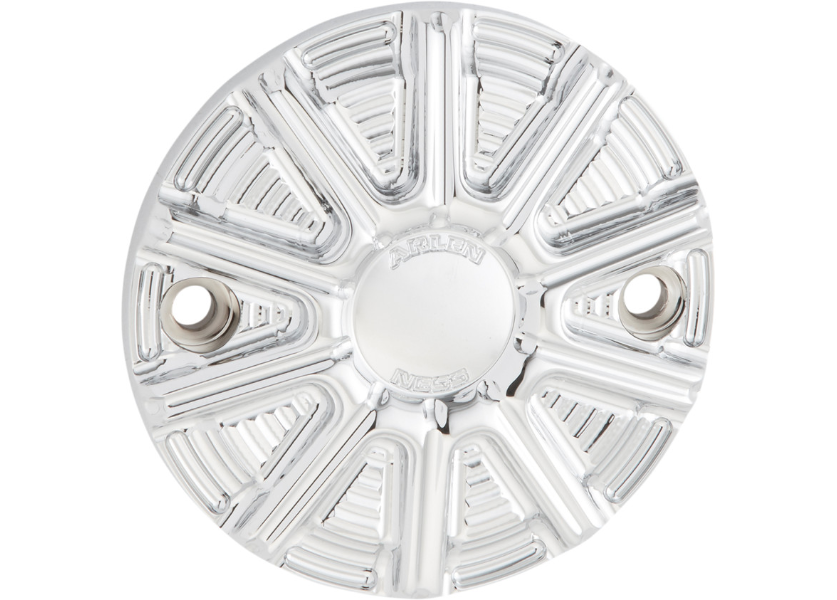 Arlen Ness 10-Gauge Points Cover - Chrome - Fits 17-20 M-Eight Engines