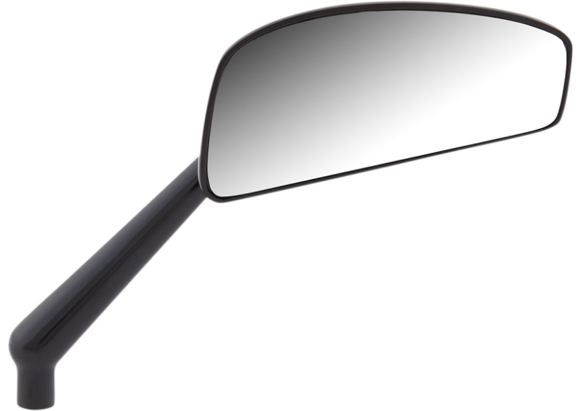 Arlen Ness Tearchop Mirror - Left Mirror - Black